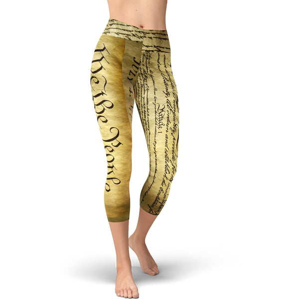 U.S. Constitution Capri Leggings