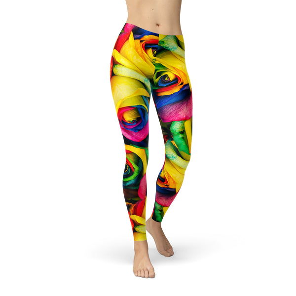 Pride Roses Leggings