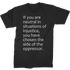 If You Are Neutral In Situations Of Injustice, You Have Chosen The Side Of The Oppressor T-Shirt