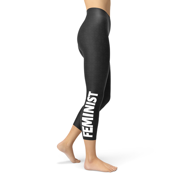 Feminist Capri Leggings