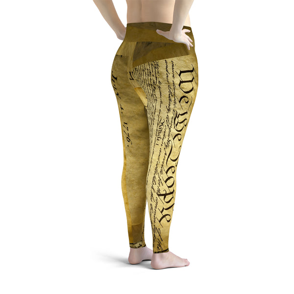 U.S. Constitution Plus Size Leggings