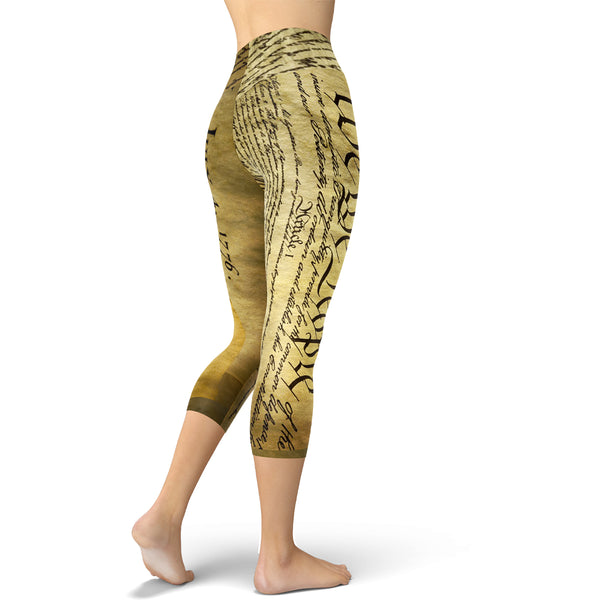 U.S. Constitution Capri Leggings