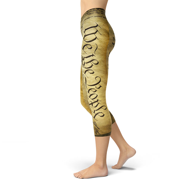 U.S. Constitution Capri Leggings