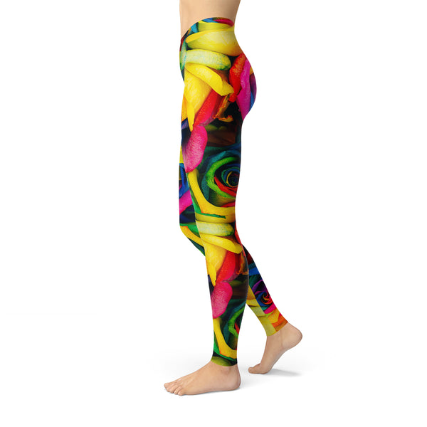 Pride Roses Leggings