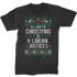 ugly christmas sweater shirt raglan 3/4 sleeve t-shirt christmas shirts