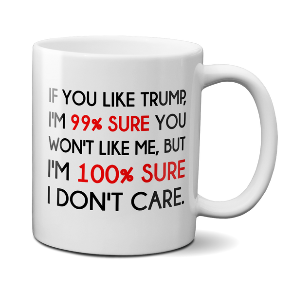 if you like trump you won't like me mug