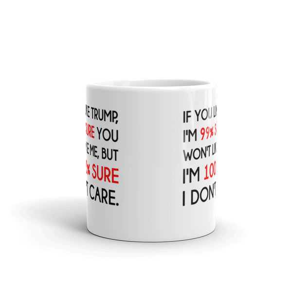 If You Like Trump, I'm 99% Sure You Won't Like Me Mug