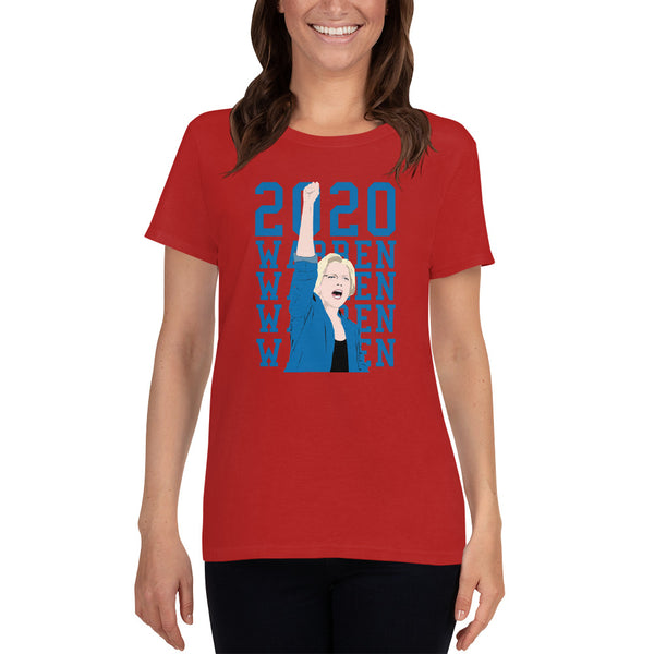 Elizabeth Warren 2020 Ladies Cut T-Shirt