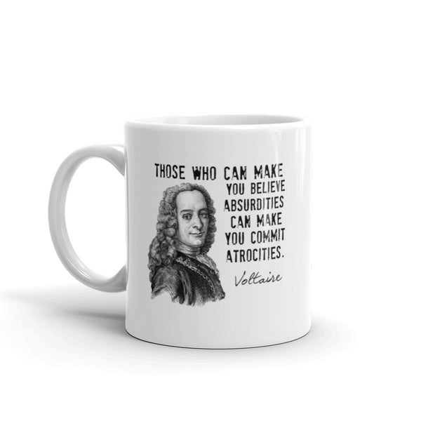 Voltaire Quotes Mug