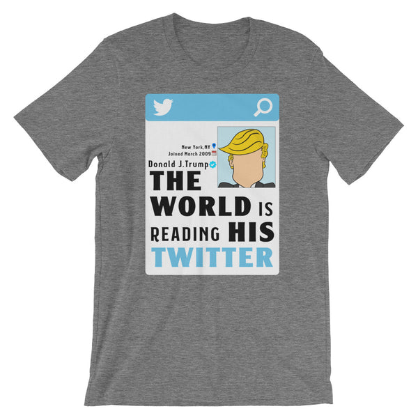 The World Is Reading Trump's Twitter T-Shirt