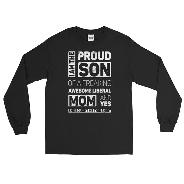 proud son of liberal mom anti trump shirt liberal t-shirt anti-trump nevertrump resist shirt