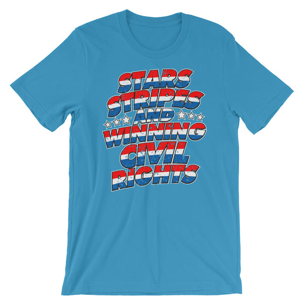 Stars, Stripes And Winning Civil Rights Patriotic T-Shirt