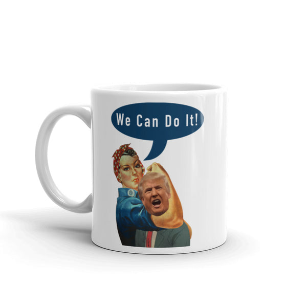 We Can Do It Rosie the Riveter Choking Trump Mug