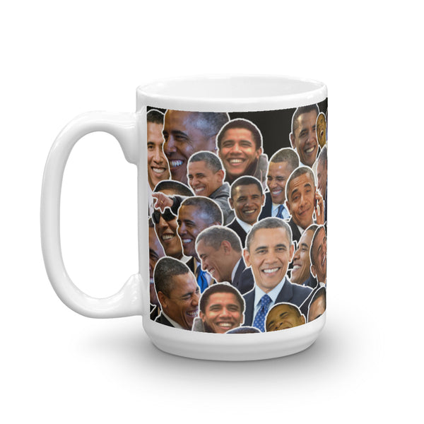 Obama's Awesome Smile And Laugh Mug