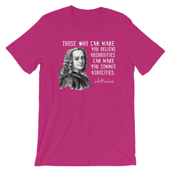 Voltaire Quotes T-Shirt