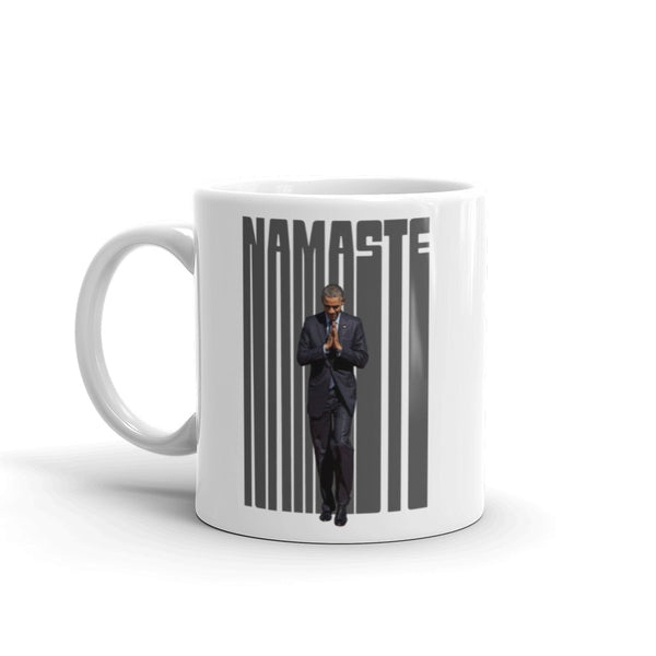 Barack Obama Namaste Mug