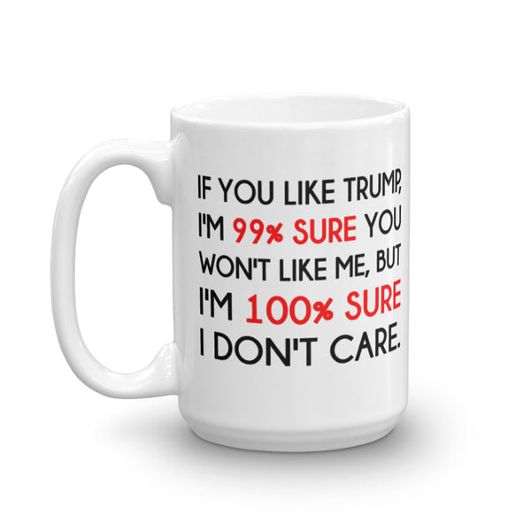 If You Like Trump, I'm 99% Sure You Won't Like Me Mug