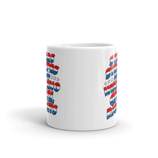 Stars, Stripes And Winning Civil Rights Patriotic Mug