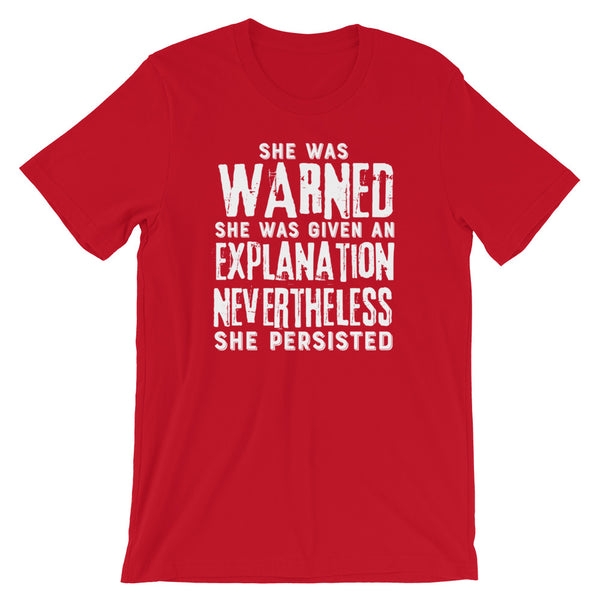 Nevertheless She Persisted T-Shirt