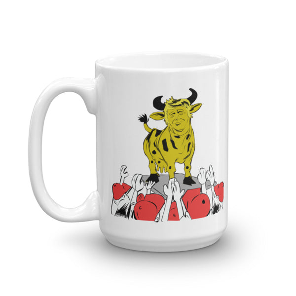 Donald Trump The Golden Calf Mug