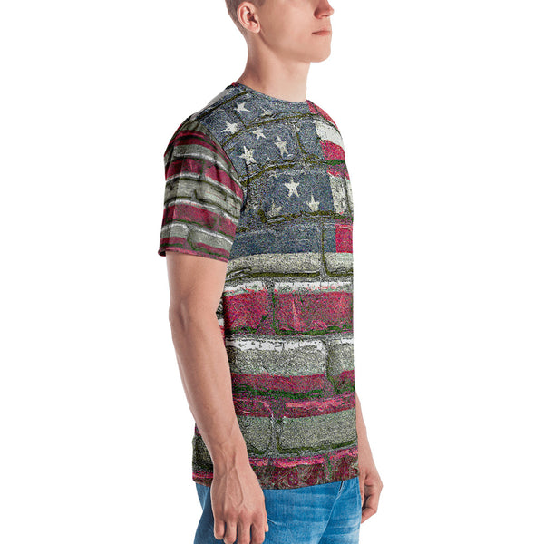  American Flag All Over T-Shirt, , LiberalDefinition