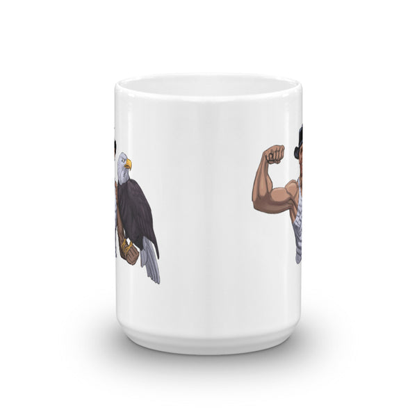 Barack Obama And The American Eagle Mug