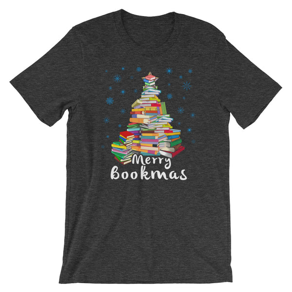 Merry Bookmas Christmas Book Club Book Lovers T-Shirt