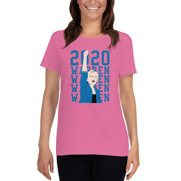 Elizabeth Warren 2020 Ladies Cut T-Shirt