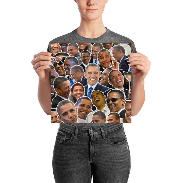 Barack Obama Smiles Poster