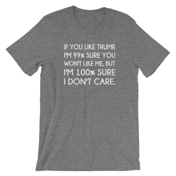 If You Like Trump, I'm 99% Sure You Won't Like Me T-Shirt