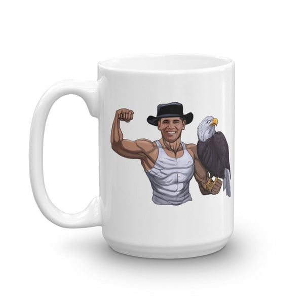 Barack Obama And The American Eagle Mug