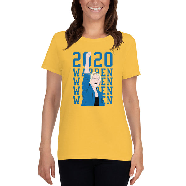 Elizabeth Warren 2020 Ladies Cut T-Shirt