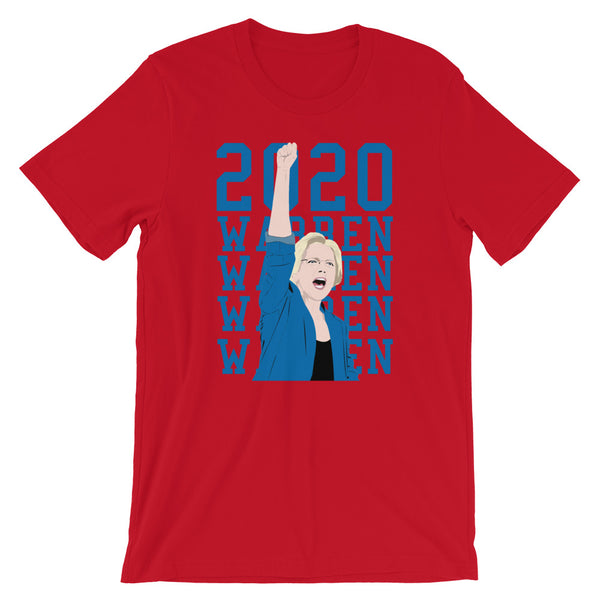 Elizabeth Warren 2020 T-Shirt Colors