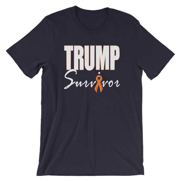 Trump Survivor T-Shirt (Blue)