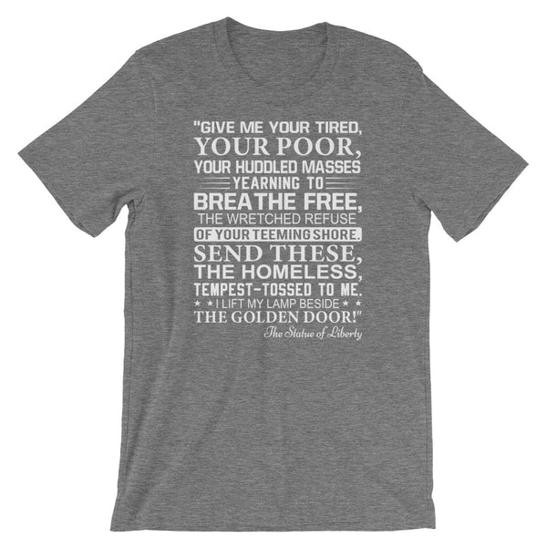 Statue Of Liberty Inscription T-Shirt