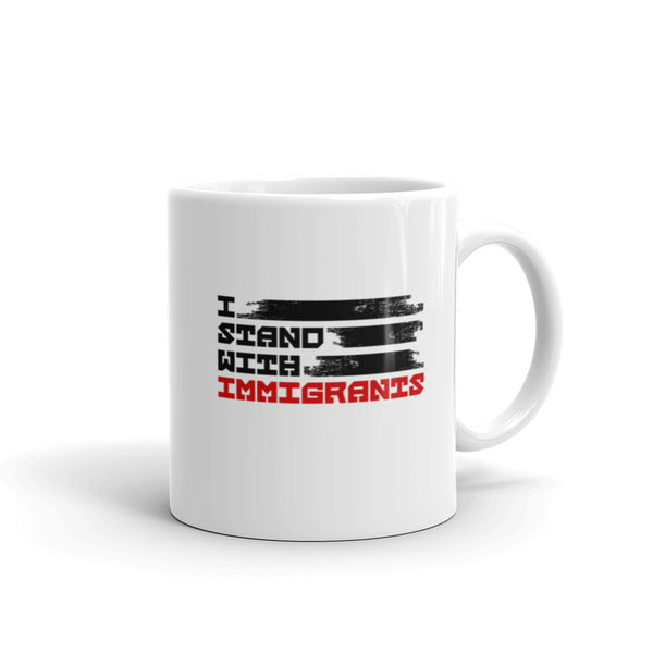 I Stand With Immigrants Mug