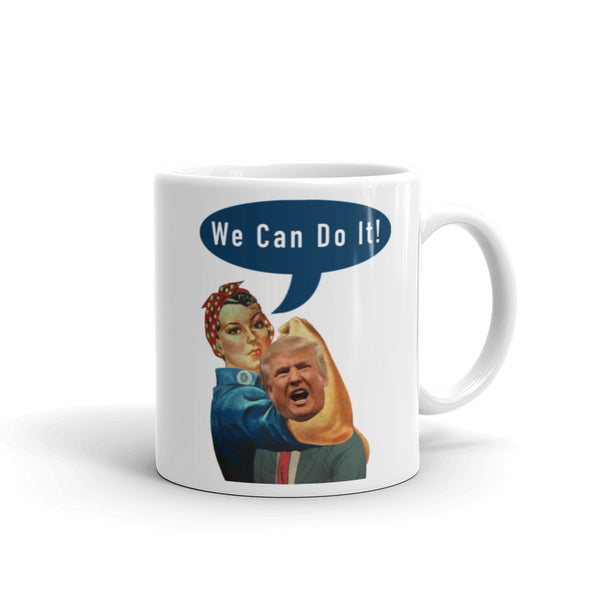 We Can Do It Rosie the Riveter Choking Trump Mug