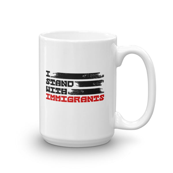 I Stand With Immigrants Mug