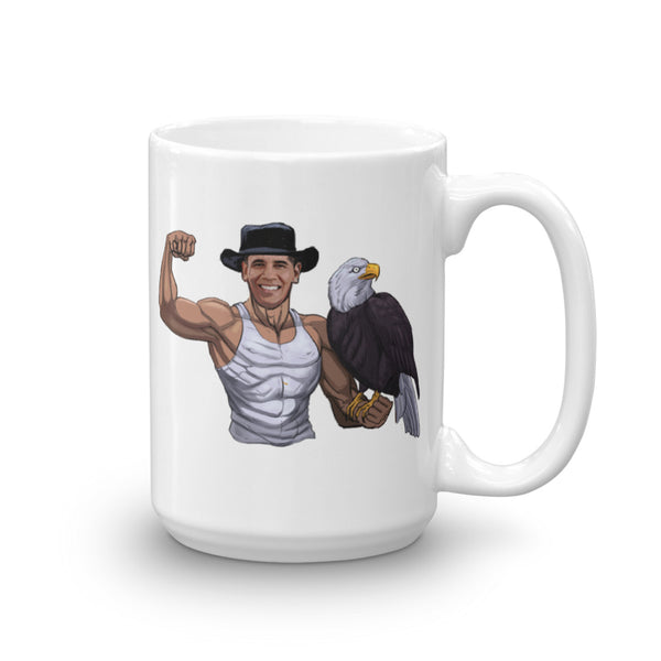 Barack Obama And The American Eagle Mug