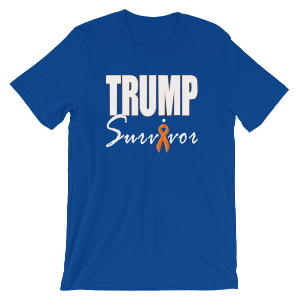 Trump Survivor T-Shirt (Blue)