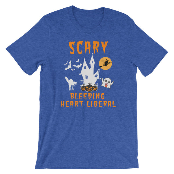 Scary Bleeding Heart Liberal | Halloween T-Shirt