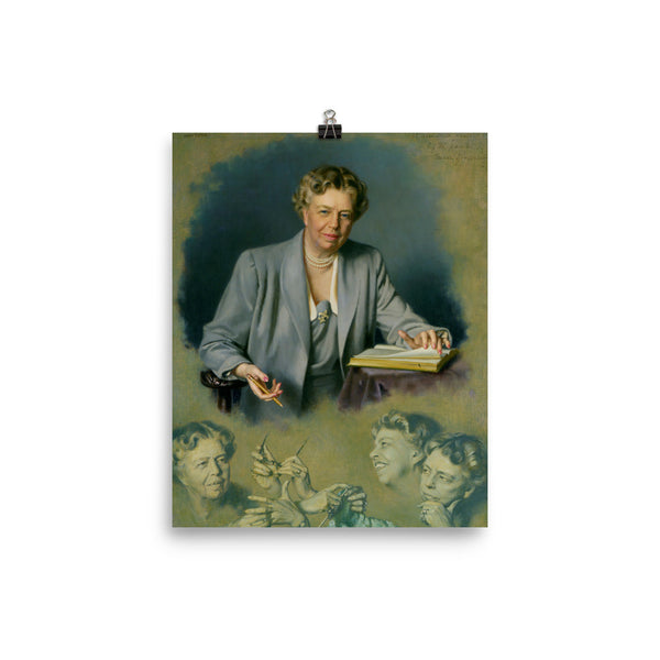  First Lady Eleanor Roosevelt's White House Portrait, , LiberalDefinition