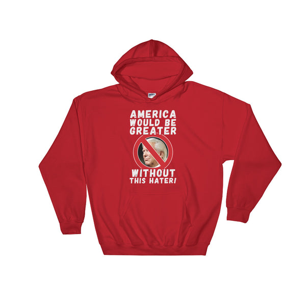 America Would Be Greater Without This Hater | Anti-Trump Hoodie