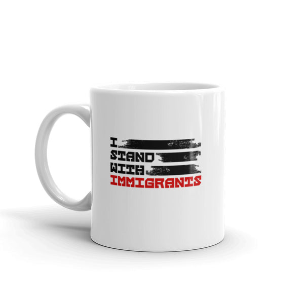 I Stand With Immigrants Mug