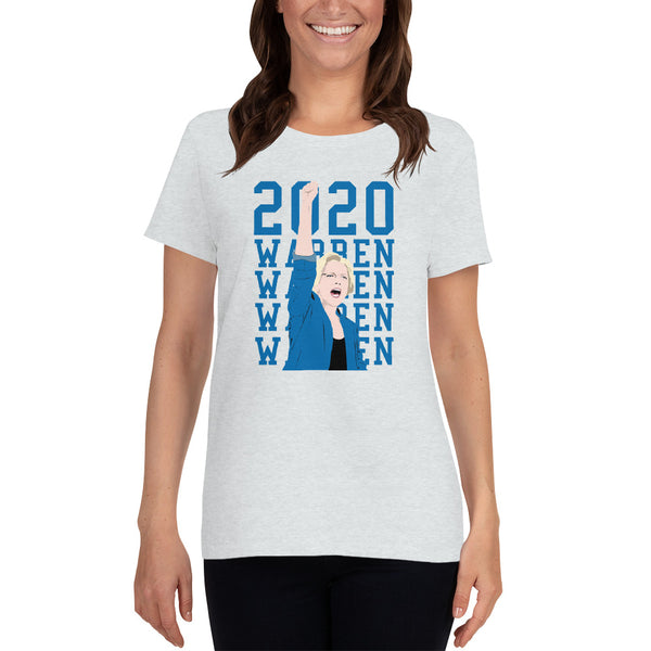 Elizabeth Warren 2020 Ladies Cut T-Shirt