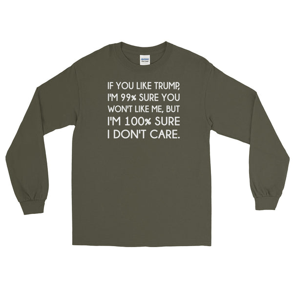 If You Like Trump, I'm 99% Sure You Won't Like Me Long-Sleeved T-Shirt