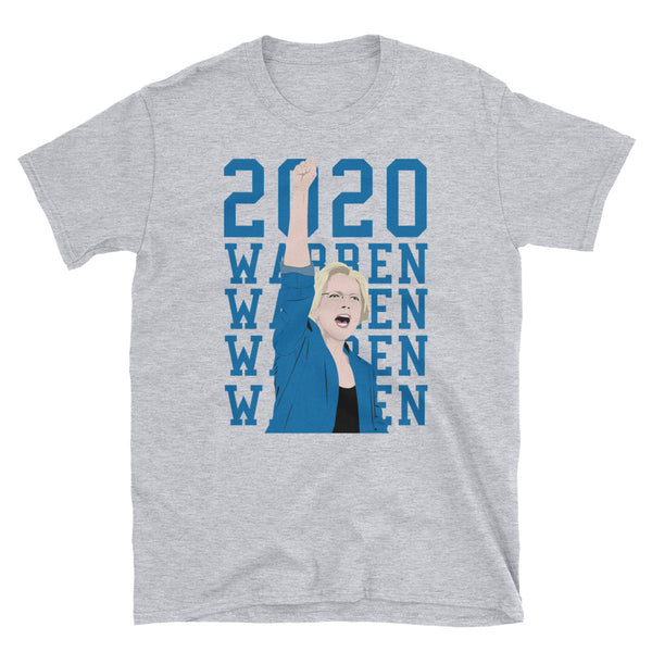 Elizabeth Warren 2020 T-Shirt (Black and Navy)