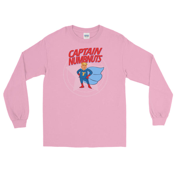 Captain Numbnuts! Long-Sleeved T-Shirt