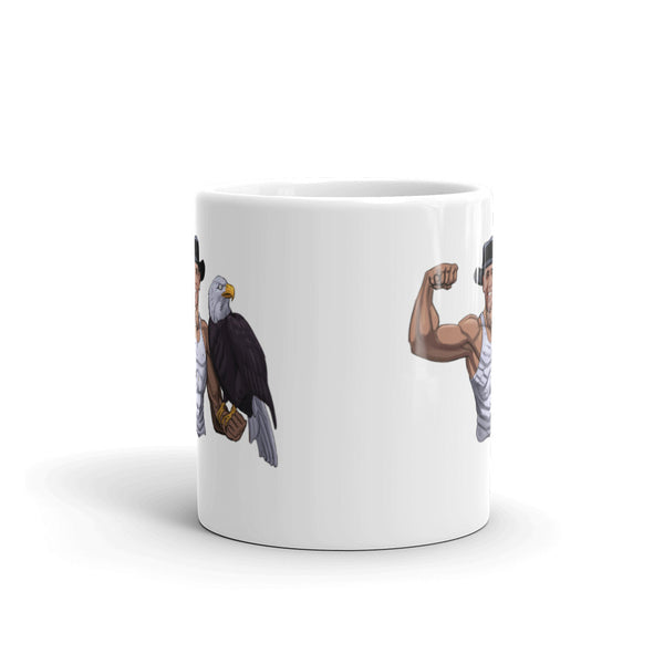 Barack Obama And The American Eagle Mug