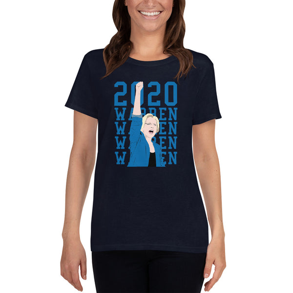 Elizabeth Warren 2020 Ladies Cut T-Shirt